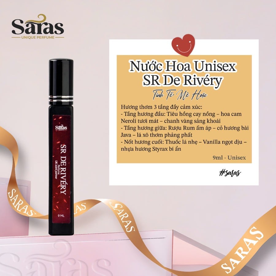 Alternative view of Nước hoa Unisex SR DE RIVÉRY 9ml