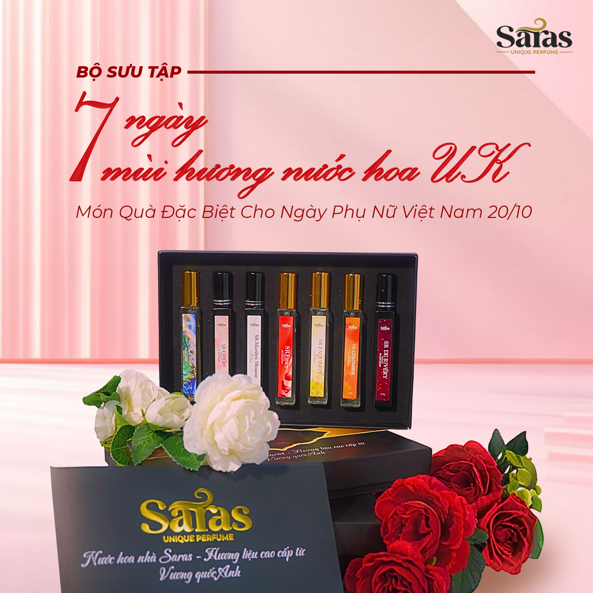 Alternative view of Combo 7 ngày 7 mùi nước hoa UK độc đáo