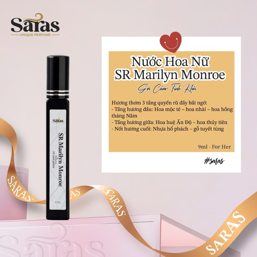 Alternative view of Nước hoa nữ SR MARILYN MONROE 9ml