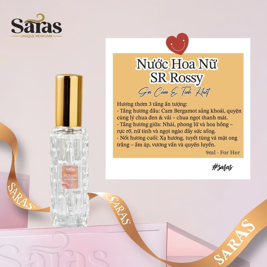 Alternative view of Nước hoa nữ SR ROSSY 9ml