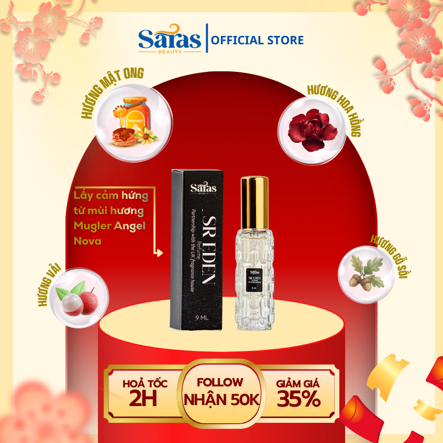 Nước hoa nữ SR EDEN 9ml