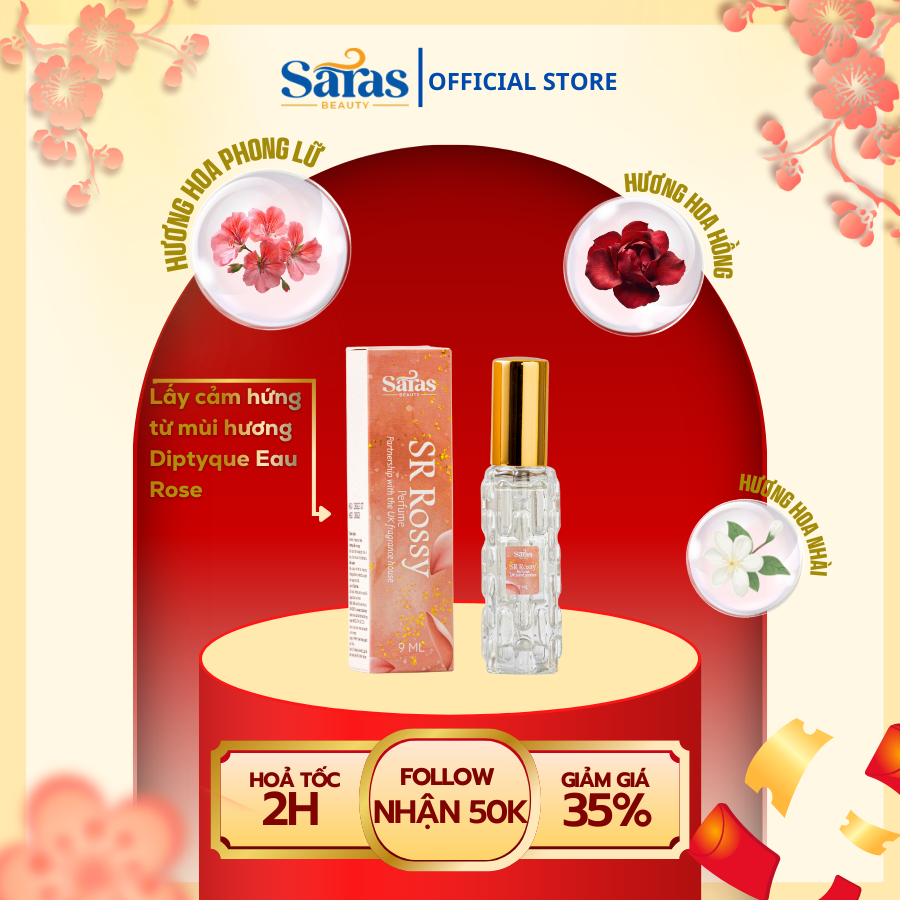 Nước hoa nữ SR ROSSY 9ml