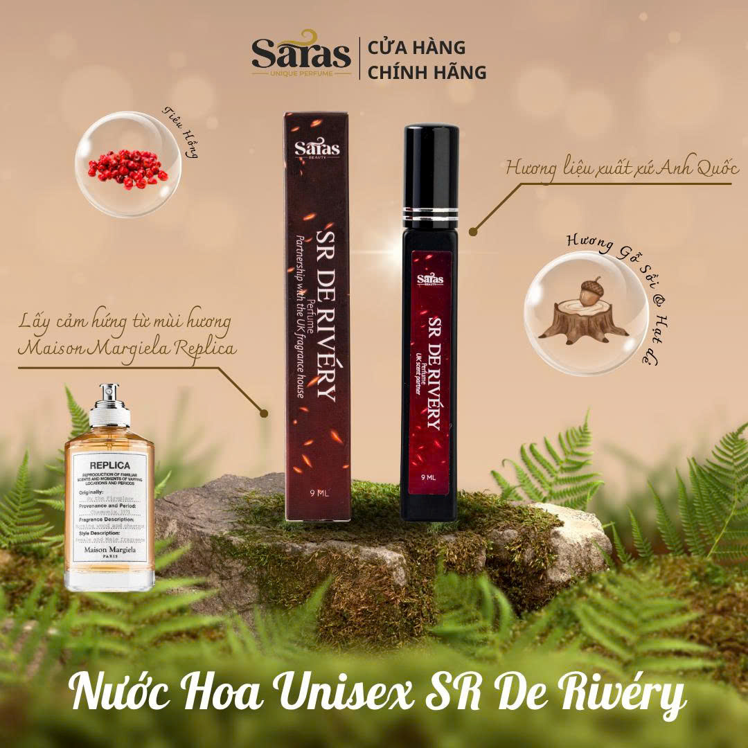 Nước hoa Unisex SR DE RIVÉRY 9ml