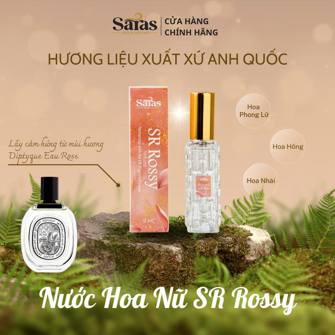 Nước hoa nữ SR ROSSY 9ml
