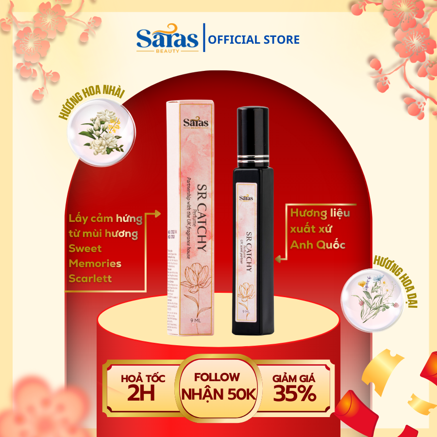 Nước hoa nữ SR CATCHY 9ml