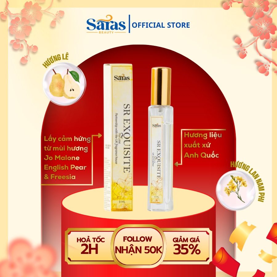 Nước hoa nữ SR EXQUISITE 9ml
