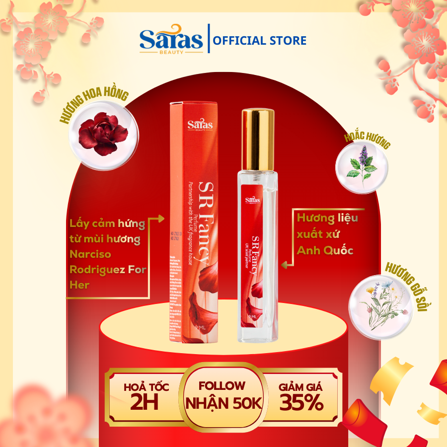 Nước hoa nữ SR FANCY 9ml