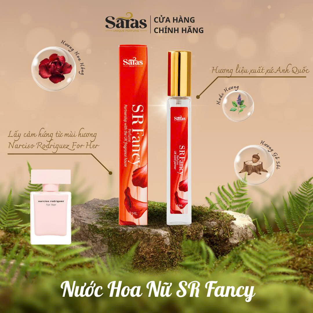 Nước hoa nữ SR FANCY 9ml