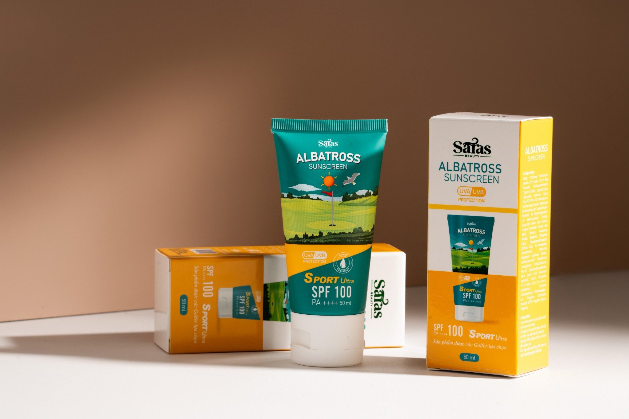 Alternative view of Kem chống nắng thể thao Albatross SPF100 & PA++++ – Kháng nước, không bết dính, bảo vệ da tối đa 50ml