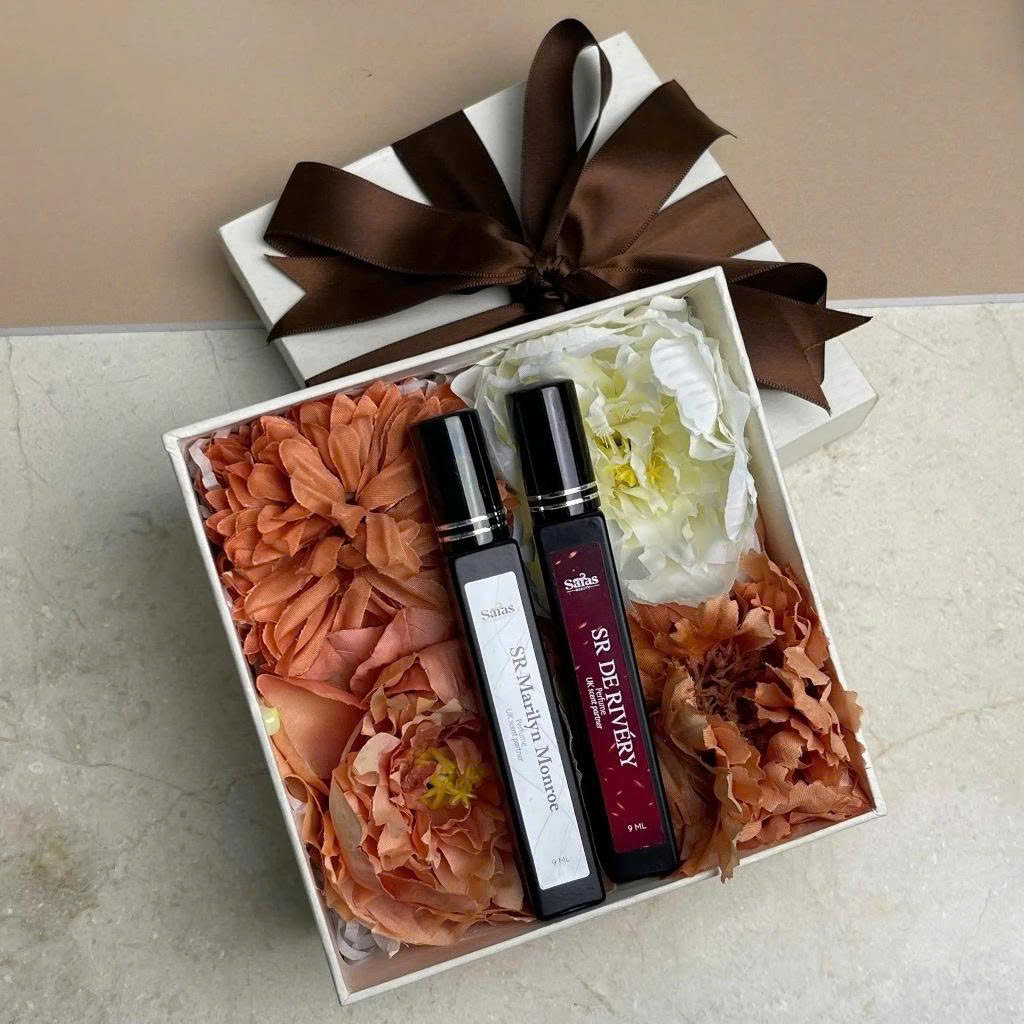 [Set Quà Tết 2026] Combo 2 Nước Hoa - Hương liệu Vương Quốc Anh Lưu Hương 6-8 tiếng | Saras