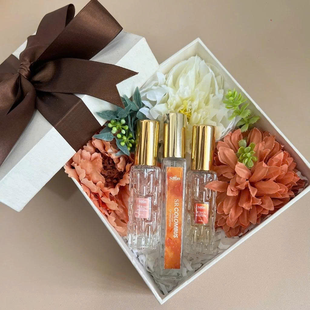 [Set Quà Tết 2026] Combo 3 Nước Hoa Bỏ Túi_Thay Đổi Phong Cách + Lưu Hương Quyến Rũ | Saras