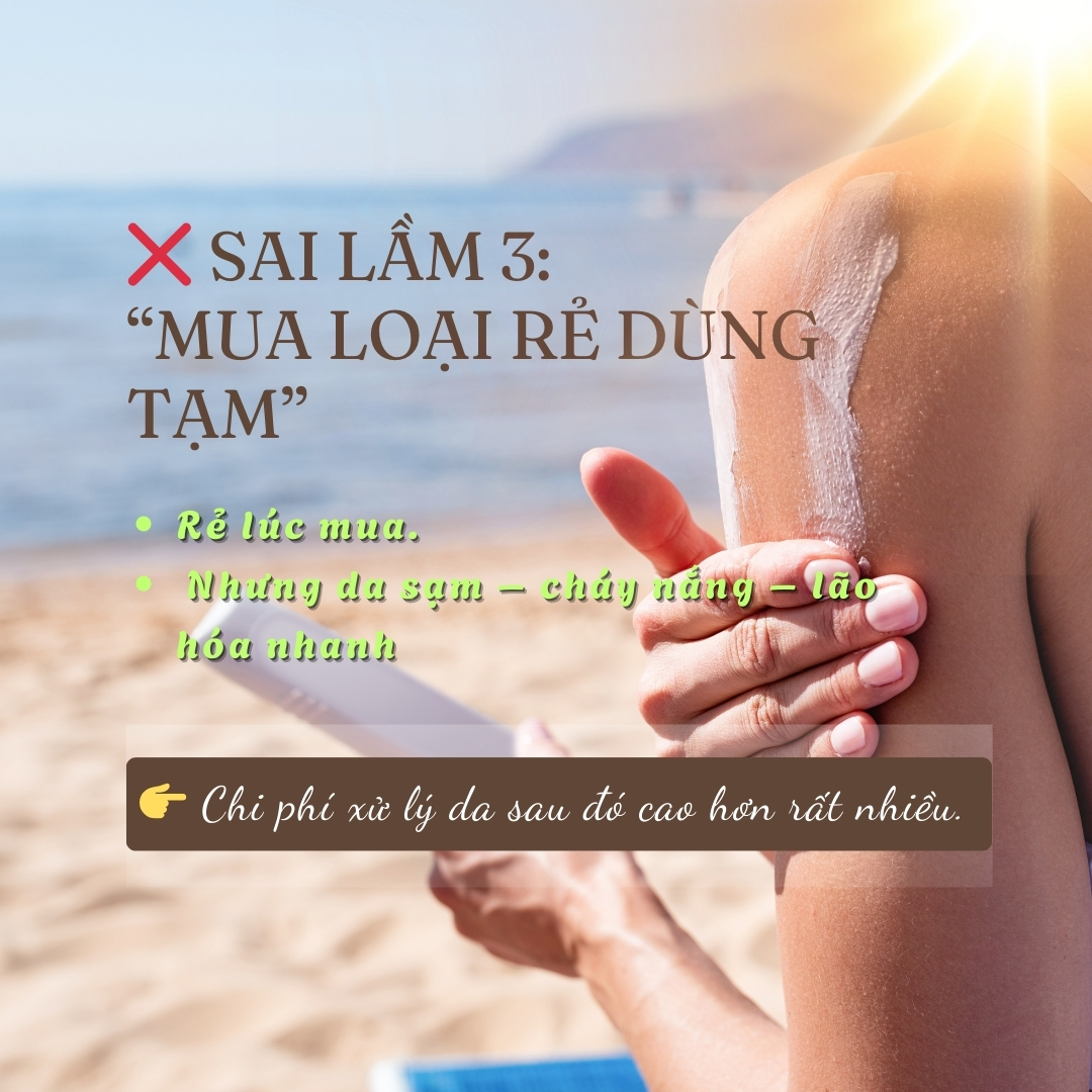 SAI LẦM 3: ƯU TIÊN LOẠI RẺ ĐỂ “DÙNG TẠM”