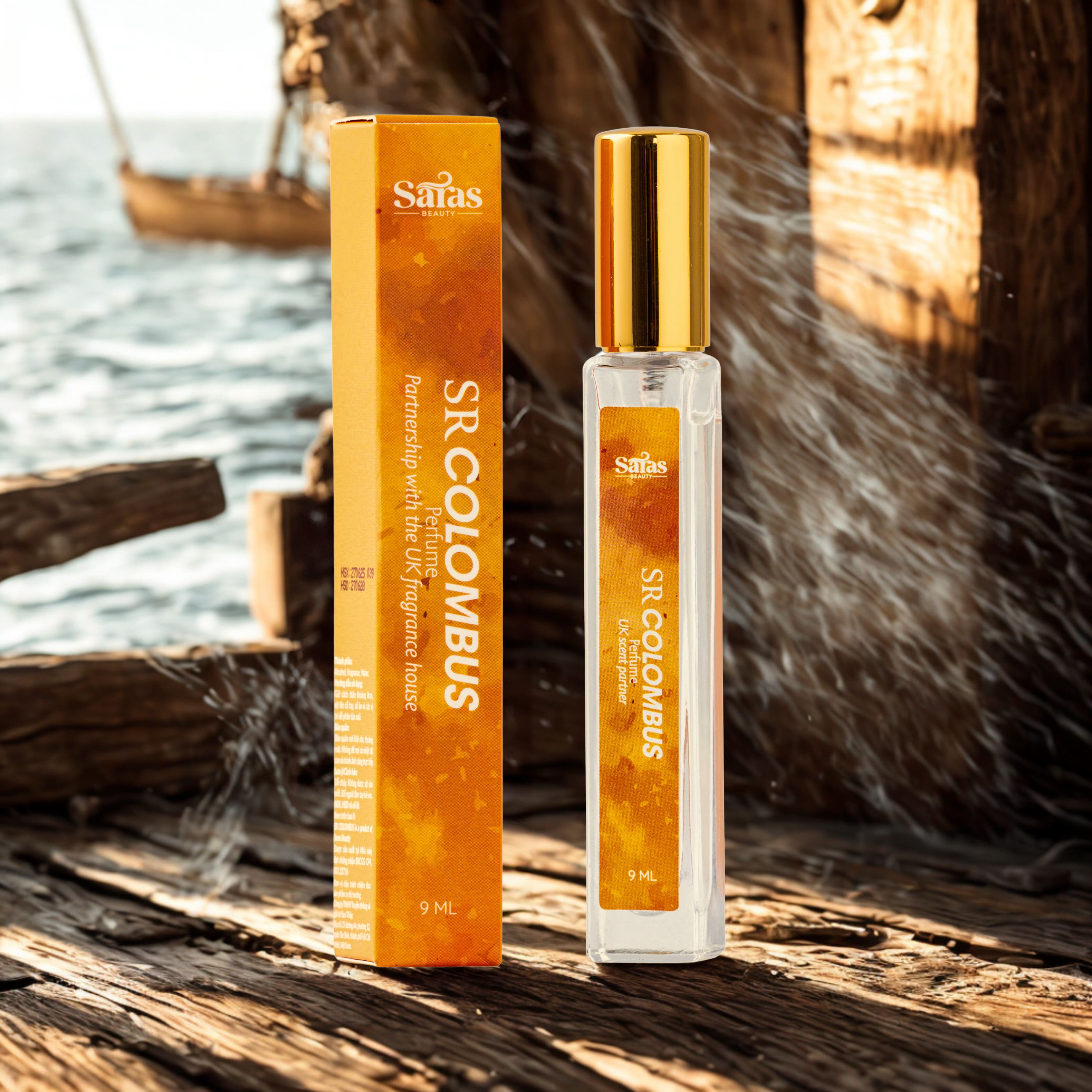 Alternative view of [Set Quà Tặng] Combo 2 Lịch Lãm Chuẩn Gu Nam - Nước hoa Anh Quốc độc đáo Saras Unique Perfume lưu hương lâu, dịu nhẹ, sang trọng - 9ml