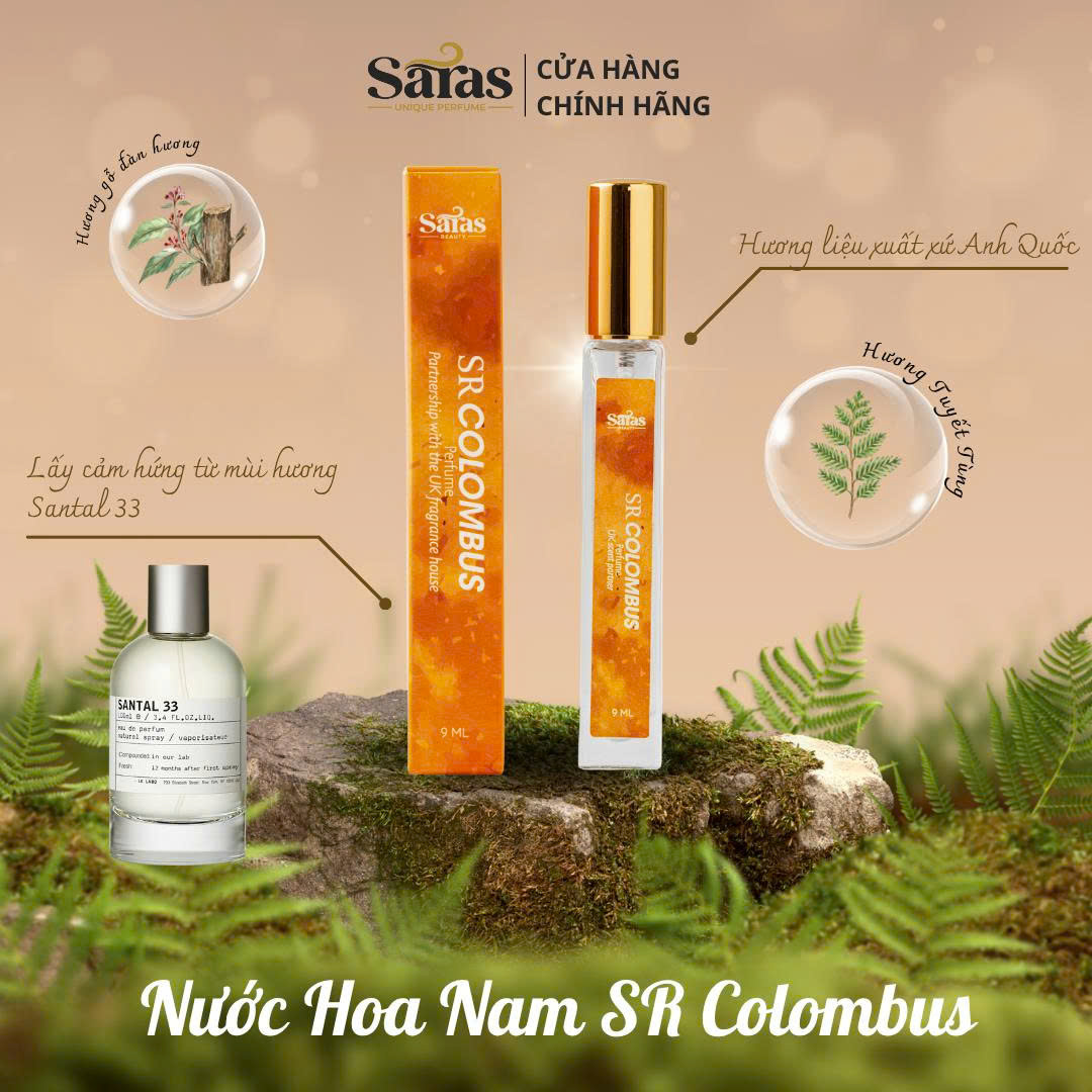 Alternative view of [Mua 2 tặng 1] Combo Nước Hoa Couple | 2 Mùi Hòa Hợp Dễ Gây Ấn Tượng - Nước Hoa Nữ SR Fancy & Nước Hoa Nam SR Colombus Thơm Lâu Chính Hãng ước– Chai 9ml