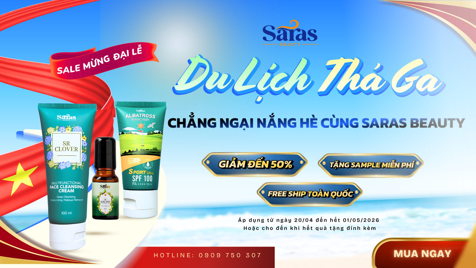 cham-soc-da-du-lich-30-4-chong-nang-khu-mui-toan-dien-saras-beauty