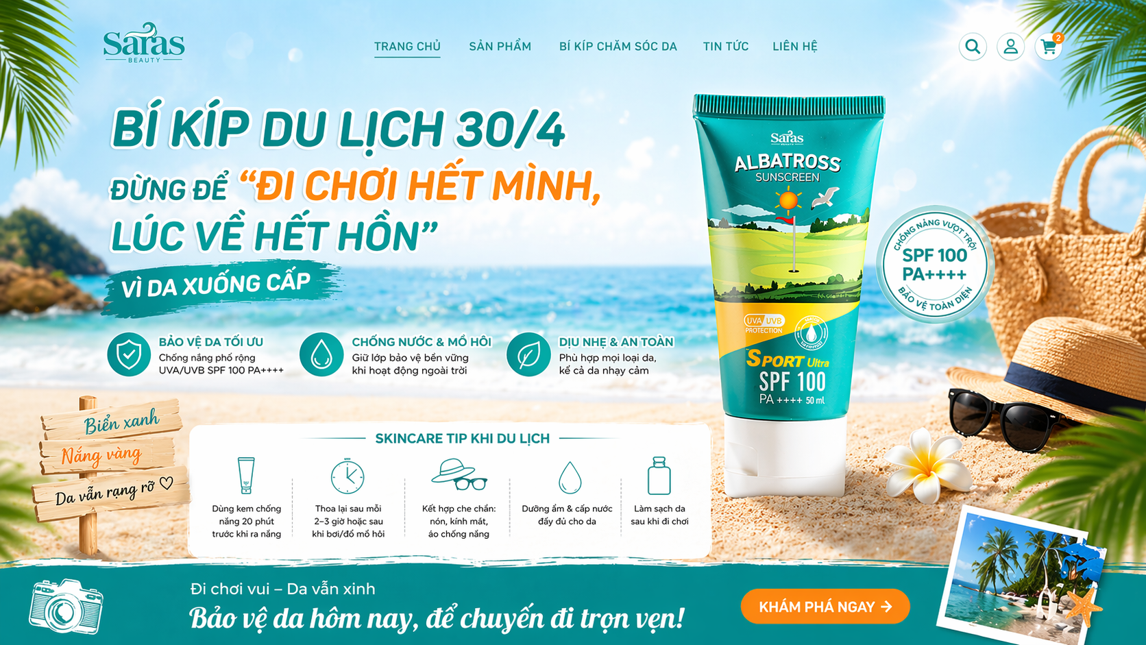 bi-kip-du-lich-30-4-bao-ve-da-khi-di-bien-chong-nang-hieu-qua-saras-beauty
