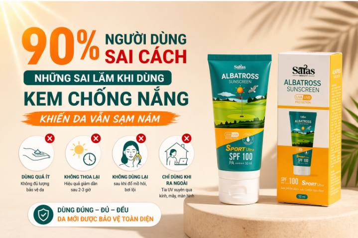 Da dầu dễ bí bách và nổi mụn khi dùng kem chống nắng? Khám phá cách chọn kem chống nắng phù hợp cho da dầu mùa hè giúp da luôn khô thoáng, không bít tắc.